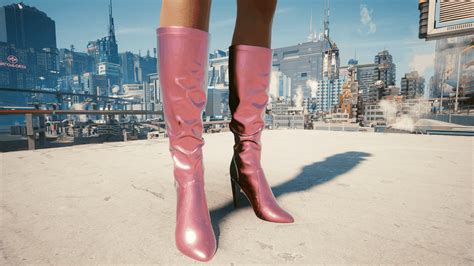 cyberpunk 2077 thigh high boots